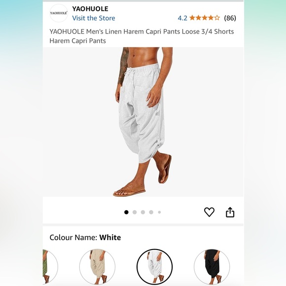 Other - Men’s linen pants